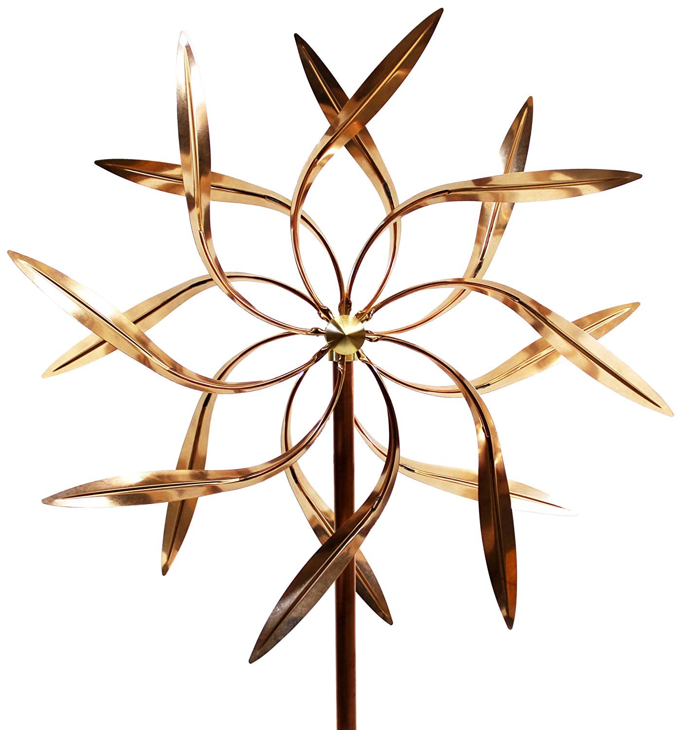 Stanwood Wind Sculpture: Dancing Willow Leaves