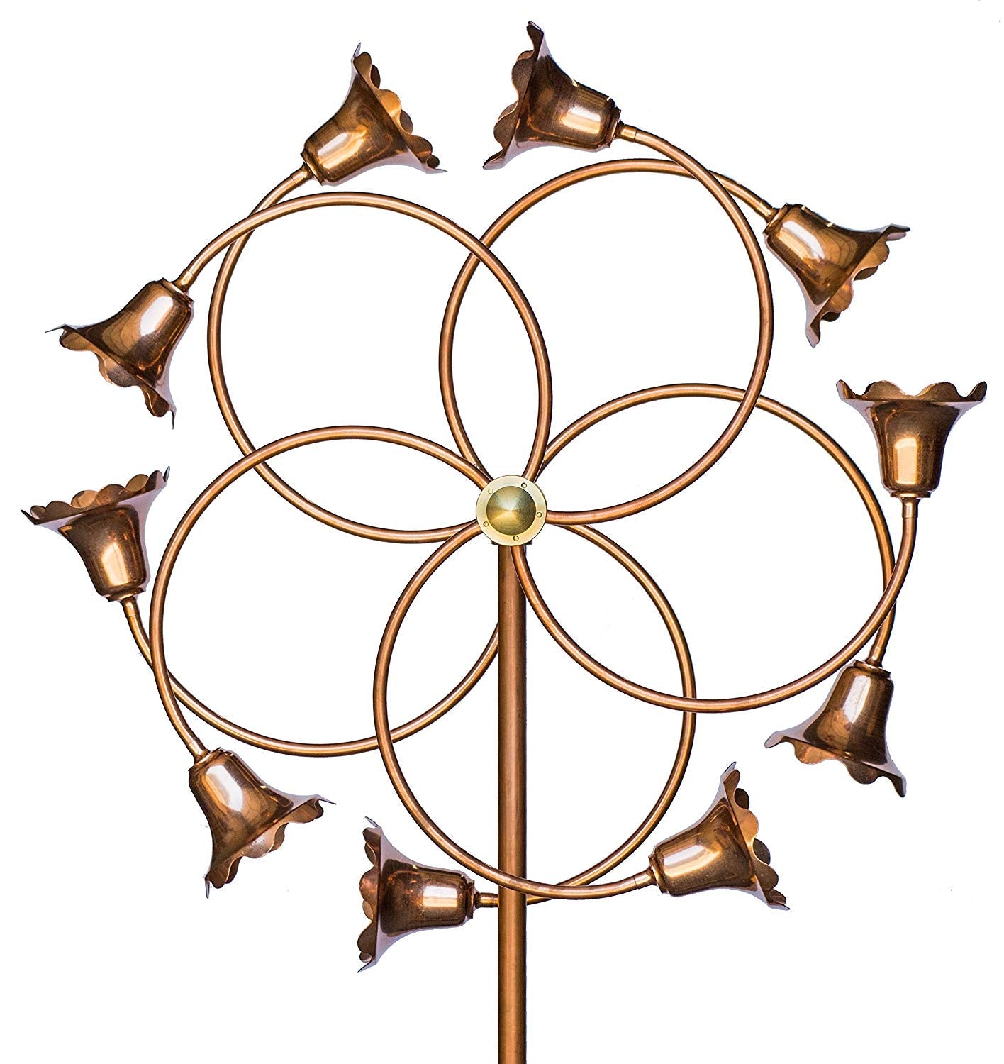 Stanwood Wind Sculpture: Tumbling Flowers