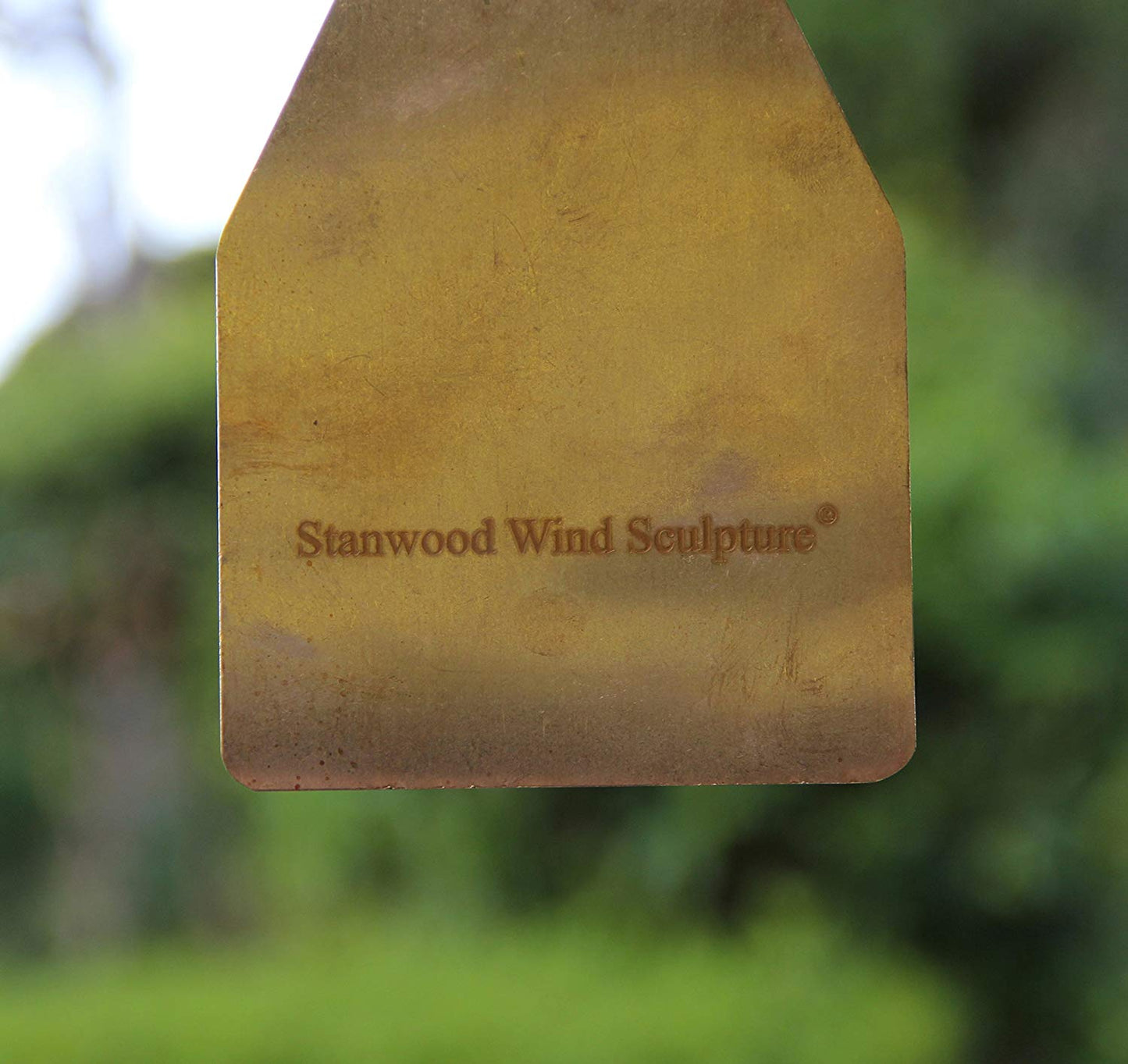 Stanwood Wind Sculpture: Brass and Copper Wind Chime