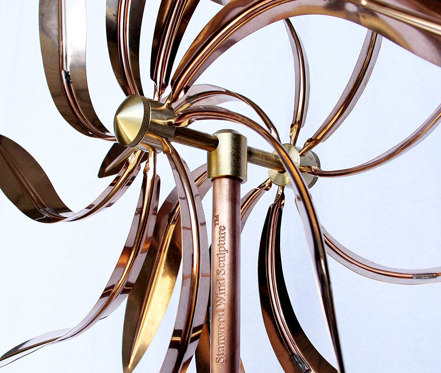 Stanwood Wind Sculpture: Dancing Willow Leaves