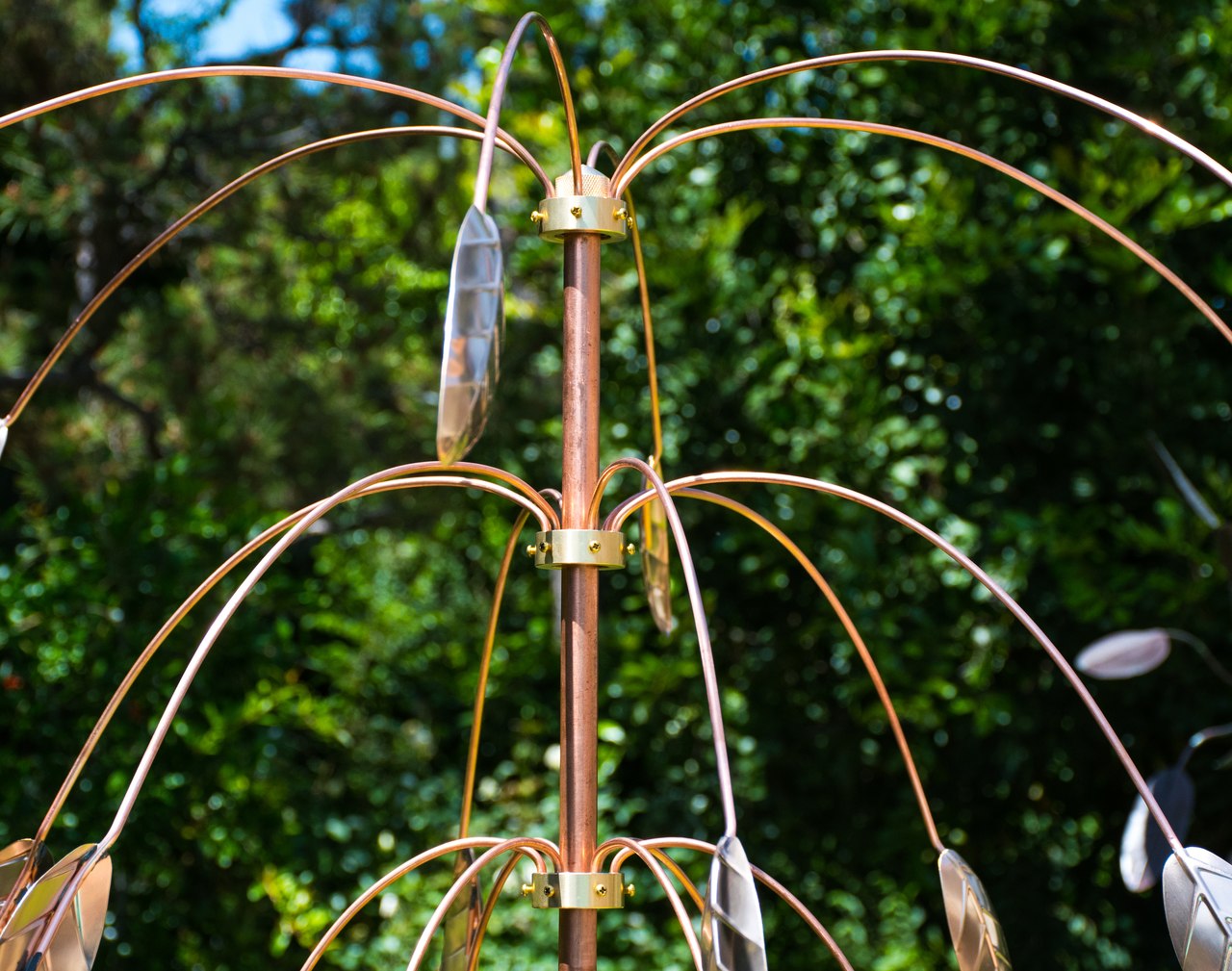 Stanwood Wind Sculpture: Falling Foliage
