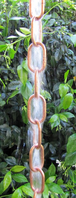 Stanwood Rain Chain: Single Loop 8-ft